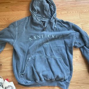 Nantucket quarter zip hoodie